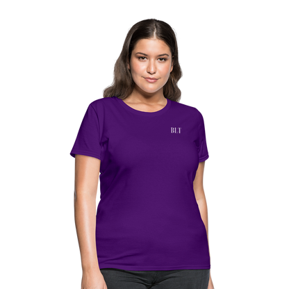 BLT Logo Women's T-Shirt - purple