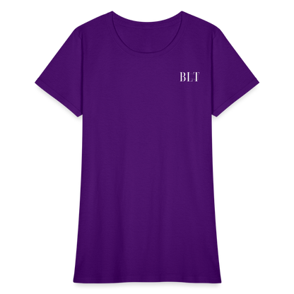 BLT Logo Women's T-Shirt - purple