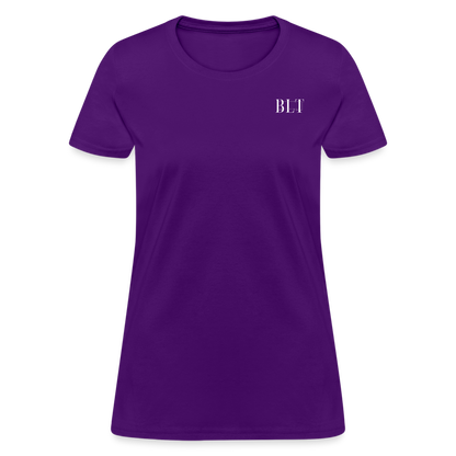 BLT Logo Women's T-Shirt - purple