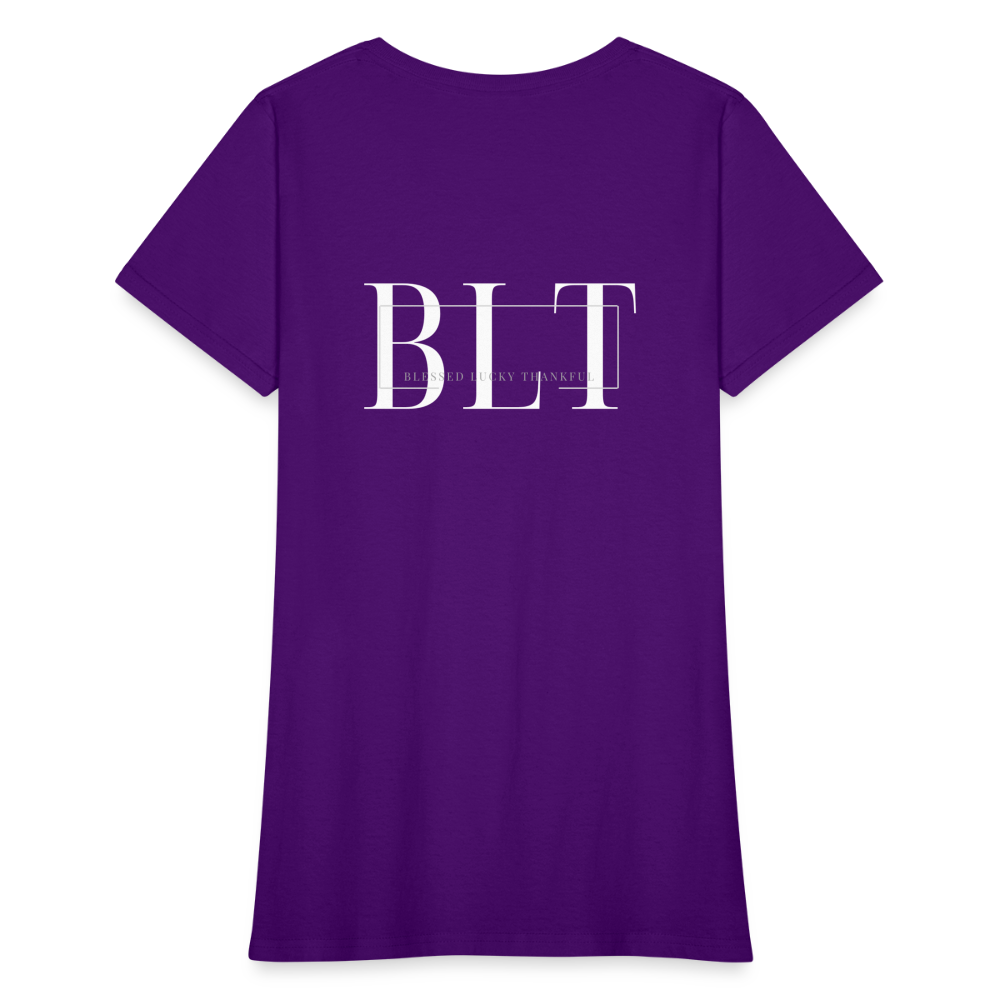 BLT Logo Women's T-Shirt - purple