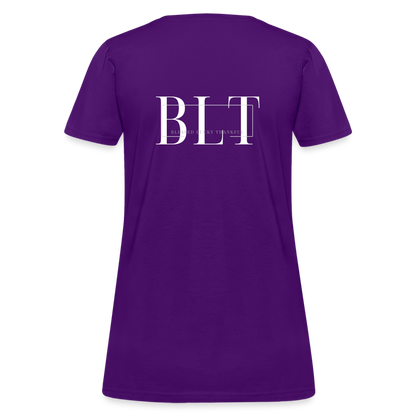 BLT Logo Women's T-Shirt - purple