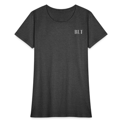 BLT Logo Women's T-Shirt - heather black