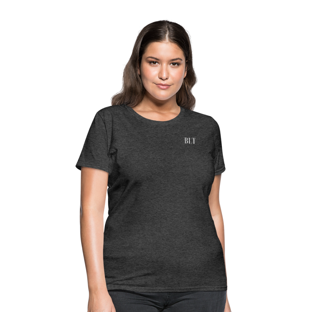 BLT Logo Women's T-Shirt - heather black