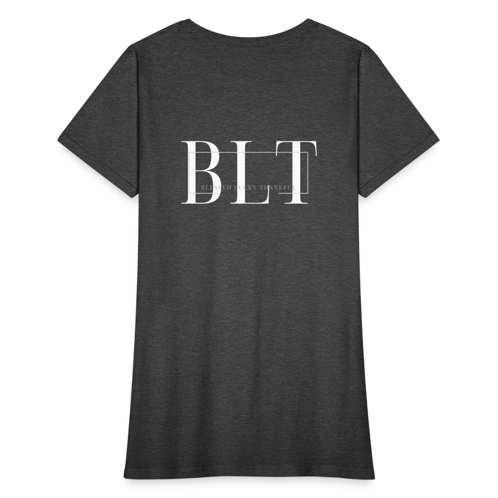 BLT Logo Women's T-Shirt - heather black