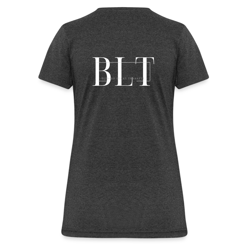 BLT Logo Women's T-Shirt - heather black