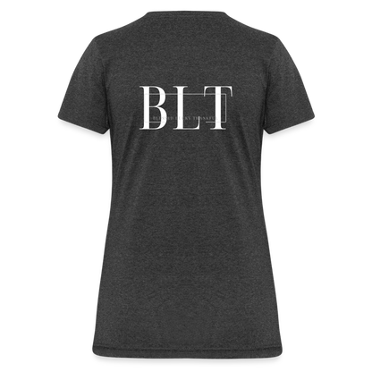 BLT Logo Women's T-Shirt - heather black