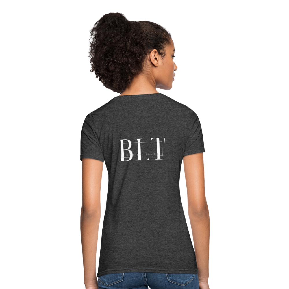 BLT Logo Women's T-Shirt - heather black