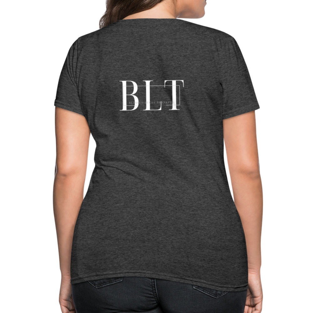 BLT Logo Women's T-Shirt - heather black