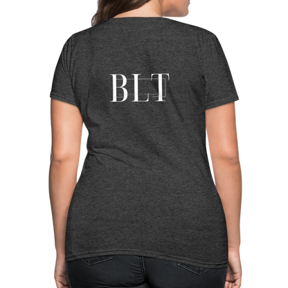 BLT Logo Women's T-Shirt - heather black