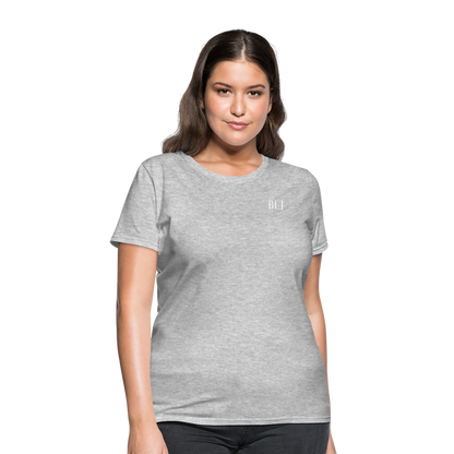 BLT Logo Women's T-Shirt - heather gray