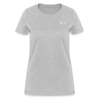 BLT Logo Women's T-Shirt - heather gray