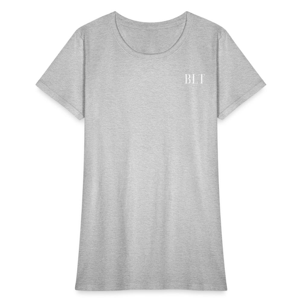 BLT Logo Women's T-Shirt - heather gray