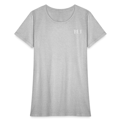 BLT Logo Women's T-Shirt - heather gray