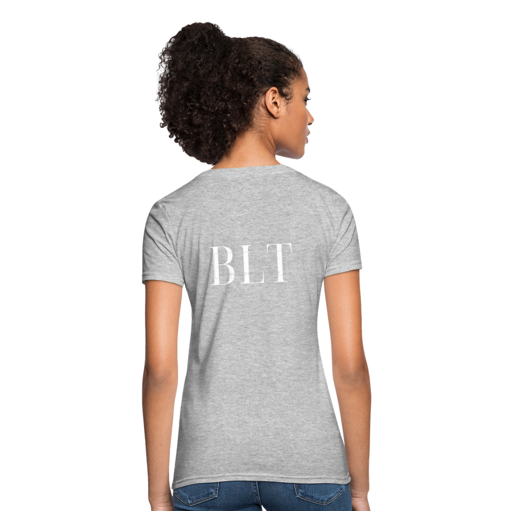 BLT Logo Women's T-Shirt - heather gray