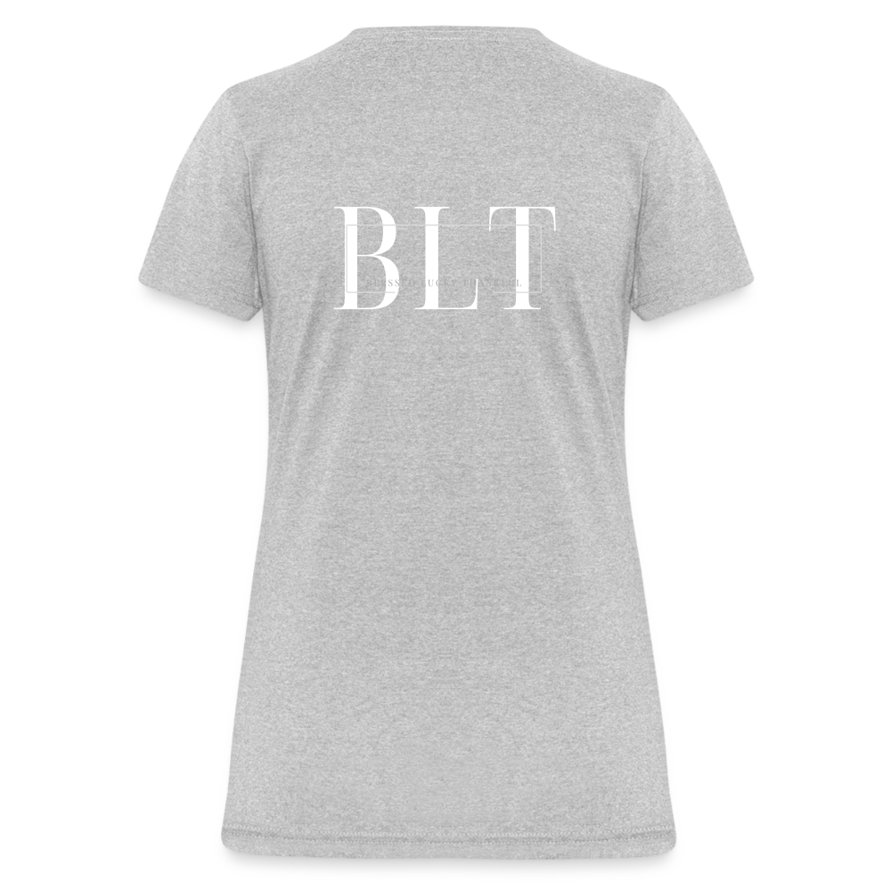 BLT Logo Women's T-Shirt - heather gray