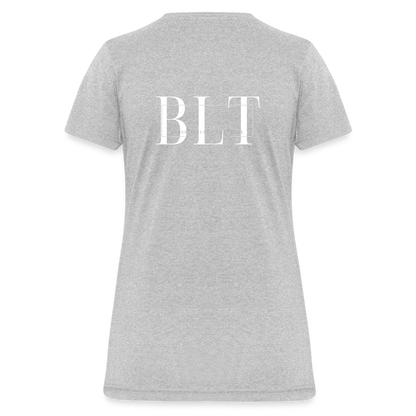 BLT Logo Women's T-Shirt - heather gray