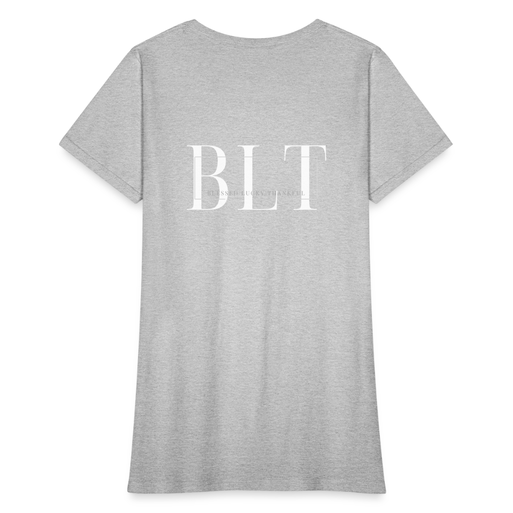 BLT Logo Women's T-Shirt - heather gray