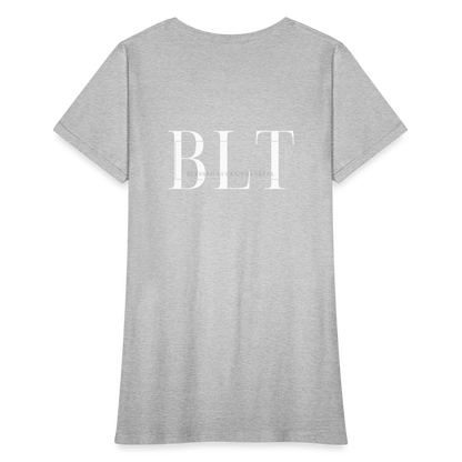 BLT Logo Women's T-Shirt - heather gray