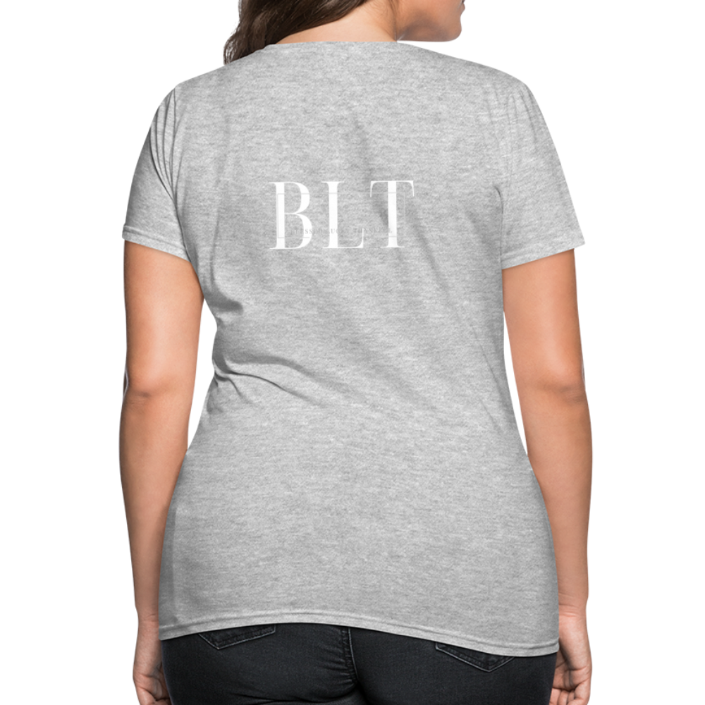 BLT Logo Women's T-Shirt - heather gray