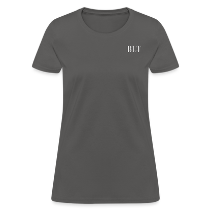 BLT Logo Women's T-Shirt - charcoal