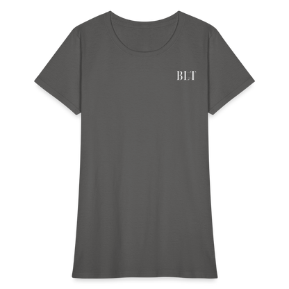 BLT Logo Women's T-Shirt - charcoal