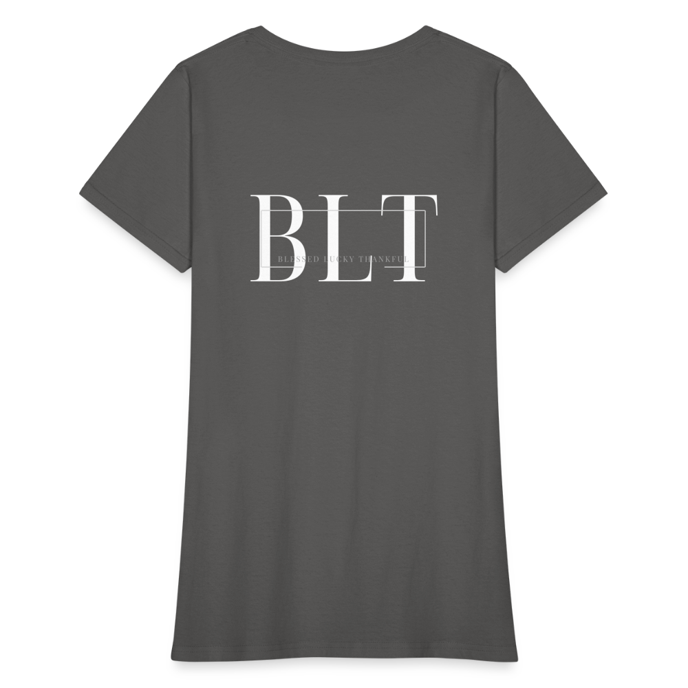 BLT Logo Women's T-Shirt - charcoal