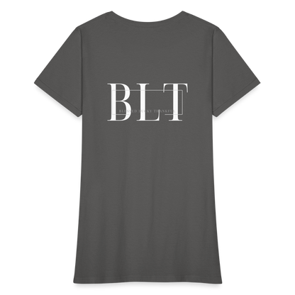 BLT Logo Women's T-Shirt - charcoal