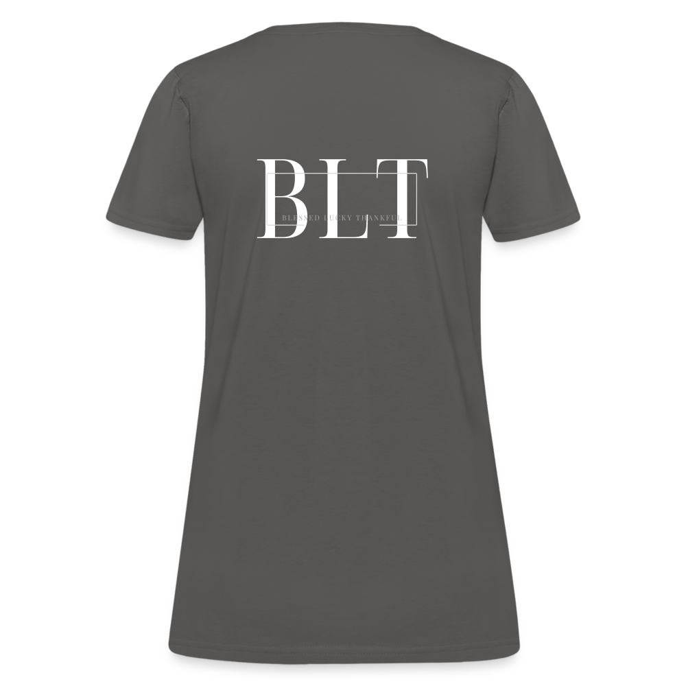 BLT Logo Women's T-Shirt - charcoal