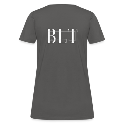 BLT Logo Women's T-Shirt - charcoal