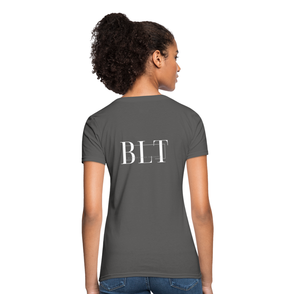 BLT Logo Women's T-Shirt - charcoal