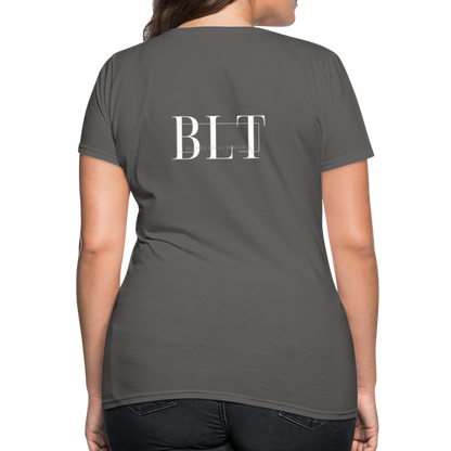 BLT Logo Women's T-Shirt - charcoal