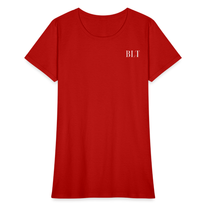 BLT Logo Women's T-Shirt - red