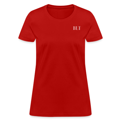 BLT Logo Women's T-Shirt - red