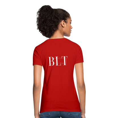 BLT Logo Women's T-Shirt - red