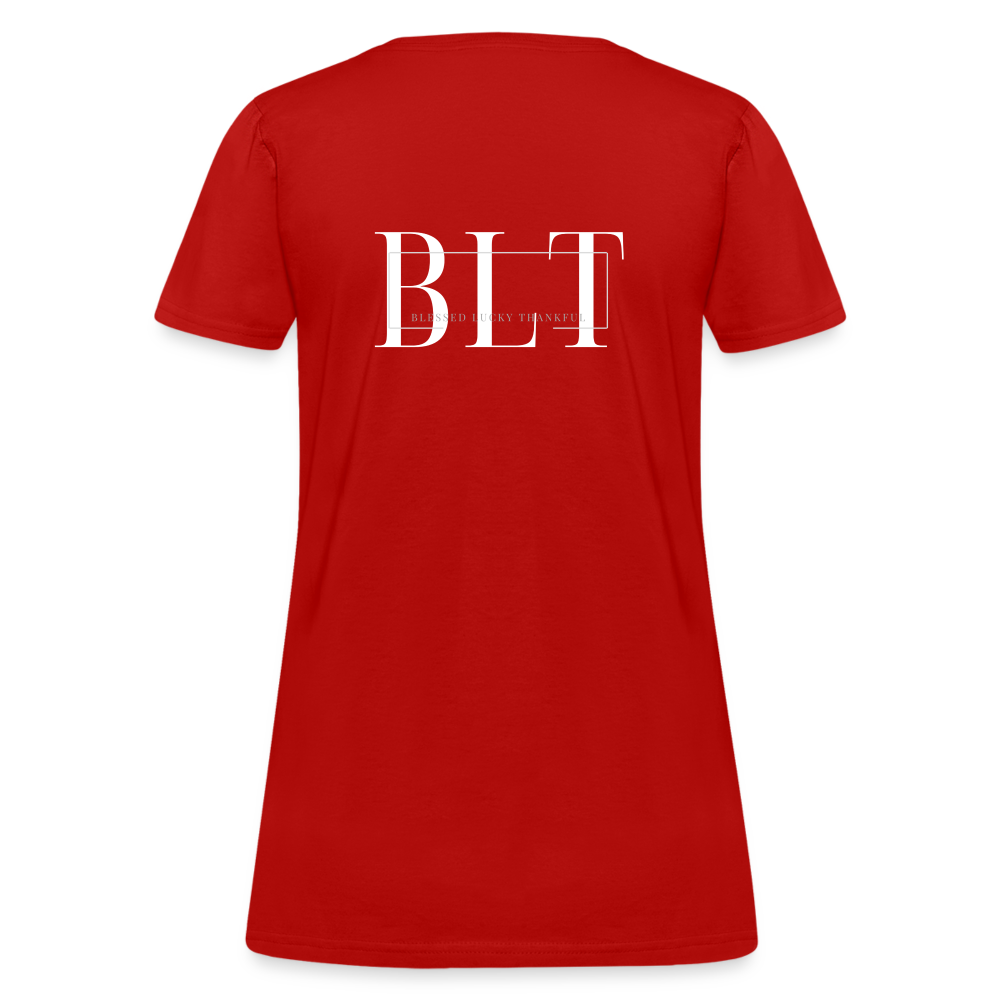 BLT Logo Women's T-Shirt - red