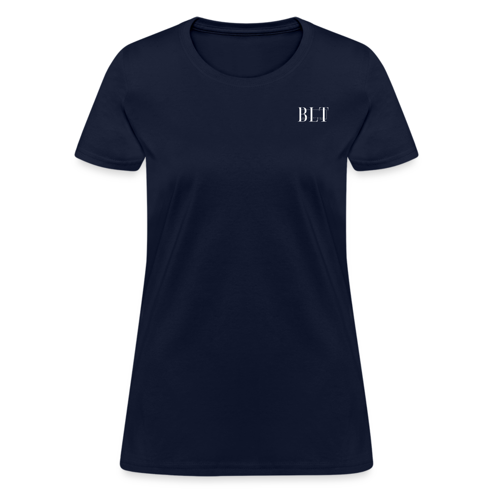 BLT Logo Women's T-Shirt - navy