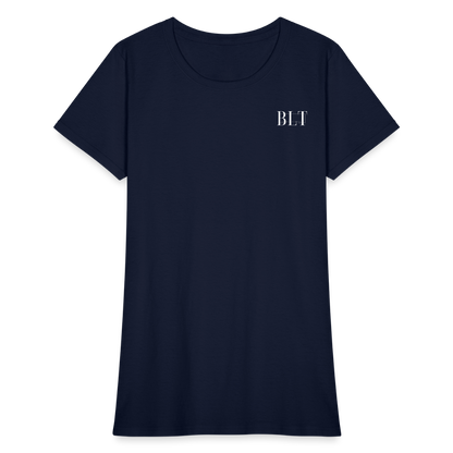 BLT Logo Women's T-Shirt - navy