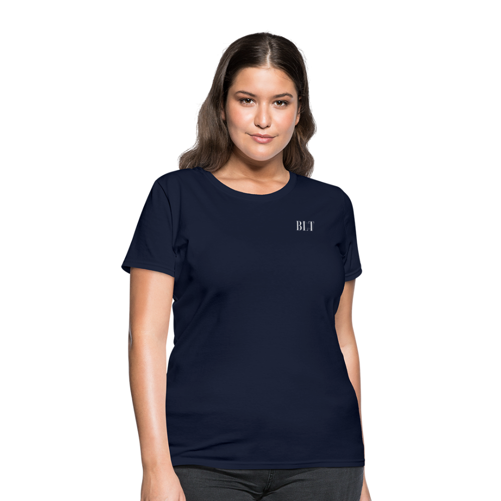 BLT Logo Women's T-Shirt - navy