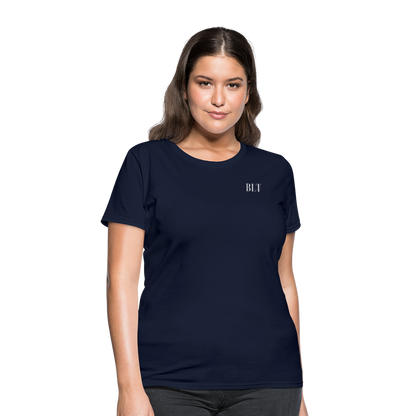 BLT Logo Women's T-Shirt - navy