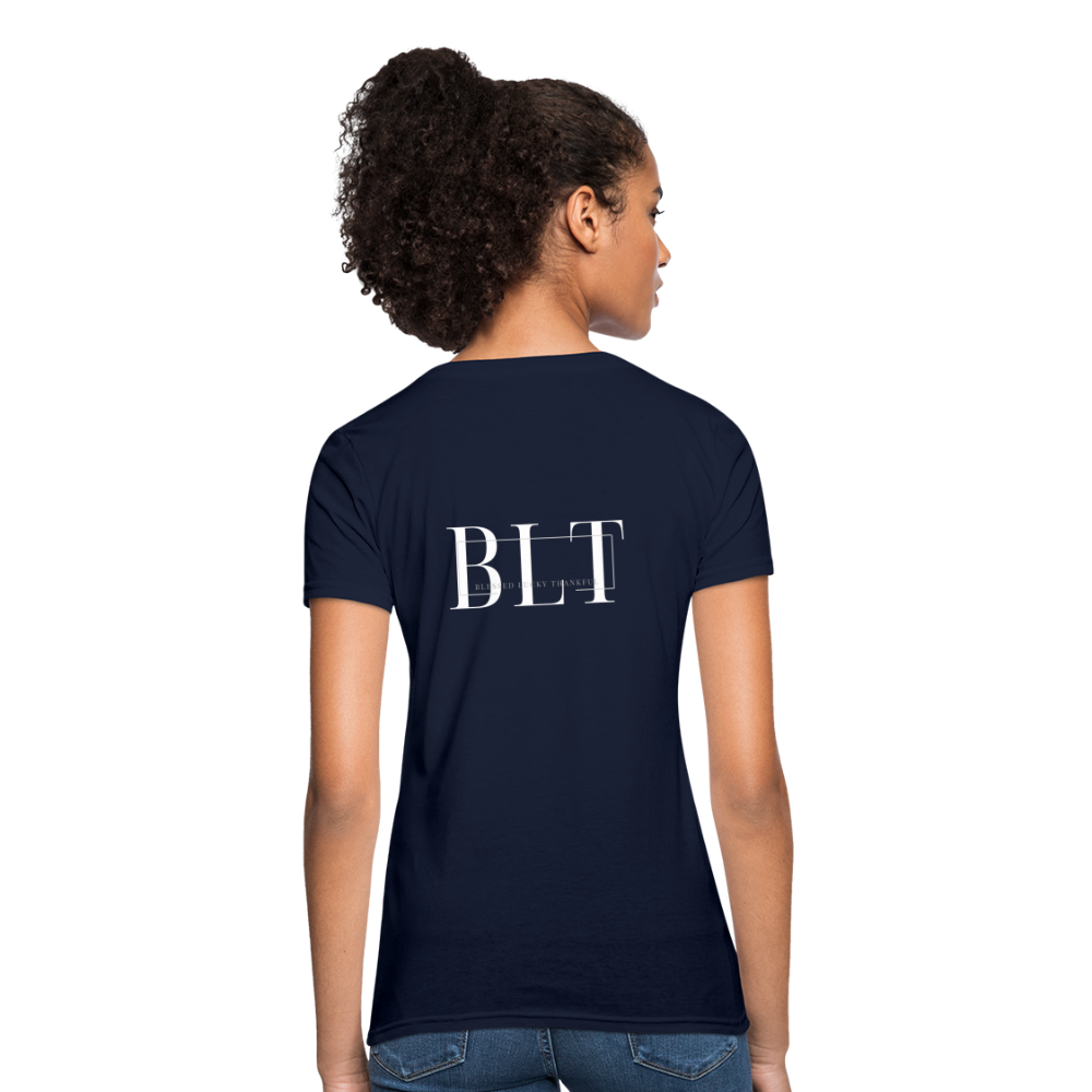 BLT Logo Women's T-Shirt - navy