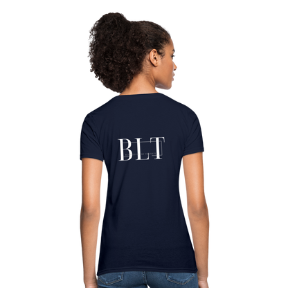 BLT Logo Women's T-Shirt - navy