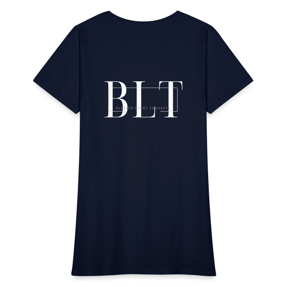 BLT Logo Women's T-Shirt - navy