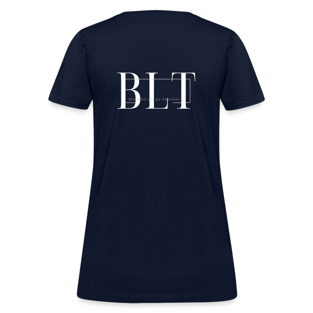 BLT Logo Women's T-Shirt - navy