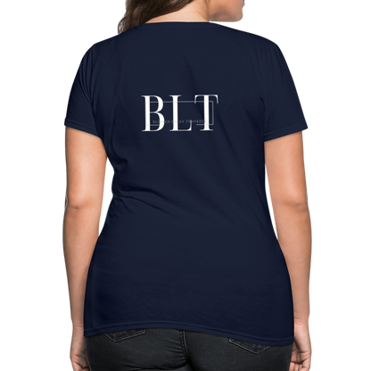 BLT Logo Women's T-Shirt - navy