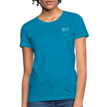 BLT Logo Women's T-Shirt - turquoise