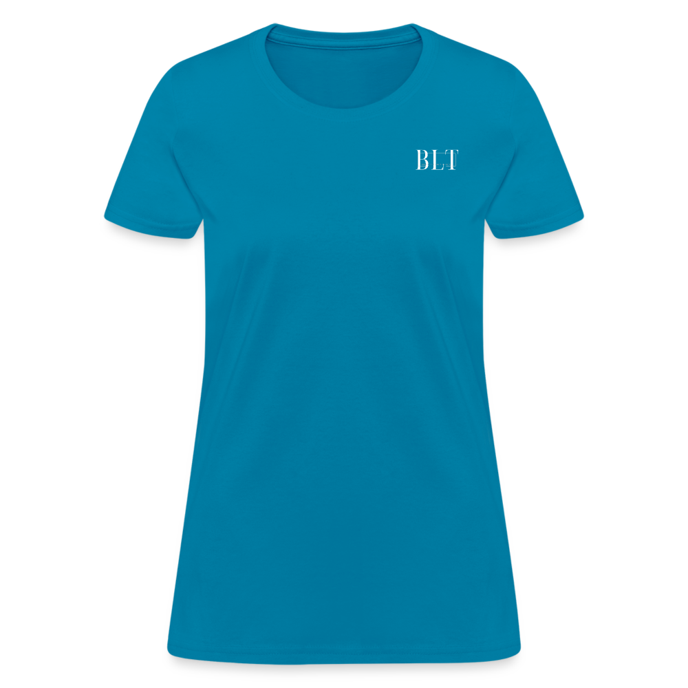 BLT Logo Women's T-Shirt - turquoise