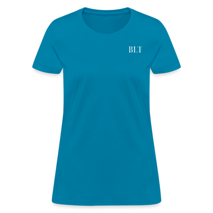 BLT Logo Women's T-Shirt - turquoise