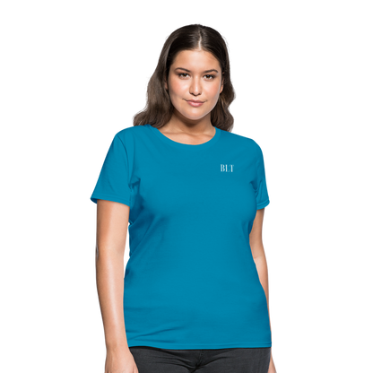 BLT Logo Women's T-Shirt - turquoise