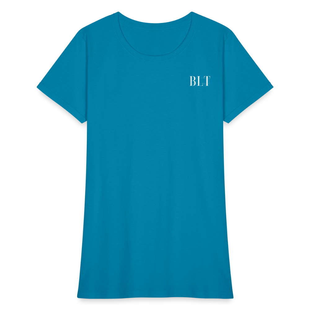 BLT Logo Women's T-Shirt - turquoise