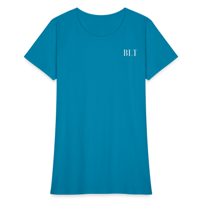 BLT Logo Women's T-Shirt - turquoise